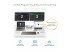 129UE-USBC-KVM-DOCK - StarTech.com Dual-Laptop USB-C KVM Docking Station, Dual Monitor 4K 60Hz DisplayPort Dock, 5-Port USB Hub, GbE, 90W/45W Power Delivery to Two Laptops, Windows/Mac, 2-Host KVM Dock - Framsidan