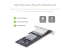 P041GI-NETWORK-CARD - StarTech.com 4-Port GbE SFP Network Card, PCIe 2.0 x2, Intel I350-AM4 4x 1GbE Controller, 1000BASE Copper/Fiber Optic, Quad-Port Gigabit Ethernet NIC, Desktop/Server Backplanes - Tillbaka