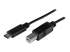 USB2CB1M - StarTech.com USB 2.0 USB-C till USB-B-kabel - Höger vinkel