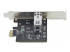 P011GI-NETWORK-CARD - StarTech.com 1-Port GbE SFP Network Card, PCIe 2.1 x1, Intel I210-IS, 1GbE Controller, 1000BASE Copper/Fiber Optic, Single-Port Gigabit Ethernet NIC, Desktop/Server Backplanes - Höger vinkel