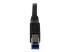 USB3SAB1MRA - StarTech.com 1m Black SuperSpeed USB 3.0 Cable - Närbild