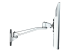 ARMWALLDS2 - StarTech.com Wall Mount Monitor Arm - Vänster sida