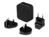 USB4PACBK - StarTech.com 4-Port Travel USB Wall Charger - Flera vinklar