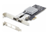 P021GI-NETWORK-CARD - StarTech.com 2-Port GbE SFP Network Card, PCIe 2.0 x1, Intel I350-AM2 2x 1GbE Controller, 1000BASE Copper/Fiber Optic, Dual-Port Gigabit Ethernet NIC, Desktop/Server Backplanes - Vänster vinkel