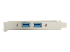 USB3SPLATE - StarTech.com 2 Port USB 3.0 A Female Slot Plate Adapter - Närbild