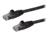 N6PATCH100BK - StarTech.com Cat6 patchkabel med hakfria RJ45-kontakter - Höger vinkel