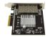 PEX10GSFP4I - StarTech.com SFP+-servernätverkskort med fyra portar - Höger sida