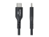 USB2AC15CMBK - StarTech.com 6in (15cm) USB-A to USB-C Charging Cable, Charger Cord - Närbild