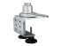 ARMQUADPS - StarTech.com Desk Mount Quad Monitor Arm, Premium Articulating VESA 4 Monitor Mount 2x2 up to 27", Ergonomic Height Adjustable Pole Mount, Tilt/Swivel/Rotate, C-Clamp/Grommet, Silver - Närbild