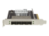 PEX10GSFP4I - StarTech.com SFP+-servernätverkskort med fyra portar - Vänster sida
