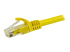 N6PATCH100YL - StarTech.com 100ft CAT6 Ethernet Cable, 10 Gigabit Snagless RJ45 650MHz 100W PoE Patch Cord, CAT 6 10GbE UTP Network Cable w/Strain Relief, Yellow, Fluke Tested/Wiring is UL Certified/TIA - Närbild