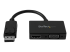 DP2HDVGA - StarTech.com A/V-reseadapter: 2-i-1 DisplayPort till HDMI eller VGA - Framsidan