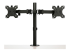 ARMDUAL2 - StarTech.com Dubbelskärmarm för skrivbordsmontering ? skrivbordsklämma/VESA-skärmfäste för kabelhålsmontering för skärmar på upp till 32 tum ? ergonomisk ledad skärmarm ? kan justeras i höjd samt lutas/svängas/roteras - Framsidan