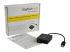 US100A20FXSC - StarTech.com USB to Fiber Optic Converter, 100Mbps, USB 2.0 to Fiber Network Adapter, 100BASE-FX SC Female Duplex Multimode Fiber/MMF Compatible, 2Km, Compact USB to Fiber LAN Adapter - Vänster vinkel