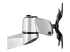 ARMQUADPS - StarTech.com Desk Mount Quad Monitor Arm, Premium Articulating VESA 4 Monitor Mount 2x2 up to 27", Ergonomic Height Adjustable Pole Mount, Tilt/Swivel/Rotate, C-Clamp/Grommet, Silver - Närbild