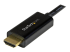 MDP2HDMM1MB - StarTech.com 1 m Mini DisplayPort till HDMI-kabel - Närbild