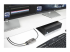 MST14DP122DP - StarTech.com 2-Port DisplayPort MST Hub, Dual 4K 60Hz, DP to 2x DisplayPort Monitor Adapter, DP 1.4 Multi-Monitor Video Adapter w/ 1ft Built-in Cable, USB Powered, Windows Only - Vänster vinkel