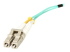 A50FBLCLC10 - StarTech.com 10m (30ft) LC/UPC to LC/UPC OM3 Multimode Fiber Optic Cable, Full Duplex 50/125Âµm Zipcord Fiber Cable, 100G Networks, LOMMF/VCSEL, <0.3dB Low Insertion Loss - Närbild