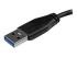 USB3AUB50CMS - StarTech.com Slim Micro USB 3.0 kabel ? 0,5 m - Närbild