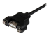 USBPNLAFAM2 - StarTech.com 60 cm panelmontering USB-kabel A till A - Närbild