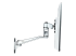 ARMWALLDSLP - StarTech.com Wall Mount Monitor Arm, Articulating Ergonomic VESA Wall Mount Monitor Arm, 20" (52cm) Long , Single 34" Display up to 30.9lb/14kg, Swivel/Tilt/Rotate, Adjustable Screen Mount - Vänster sida